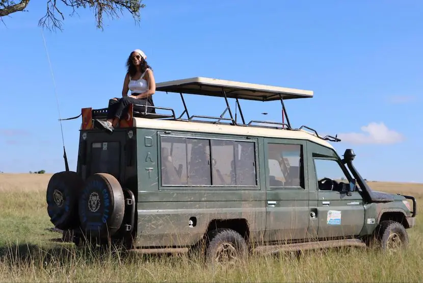 6 Day Safari Kenya Itinerary - Itinerary, Quote, & More 1 Our clients during a 6 Day Kenya safari in Masai Mara
