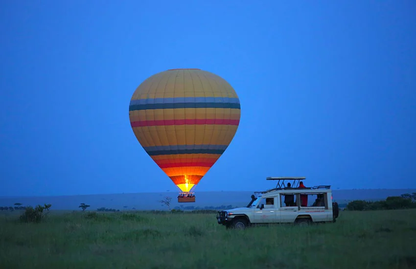 Sarova Mara Game Camp - Luxury Safari Camp in the Masai Mara 28 Hot air balloon safari at Sarova Mara
