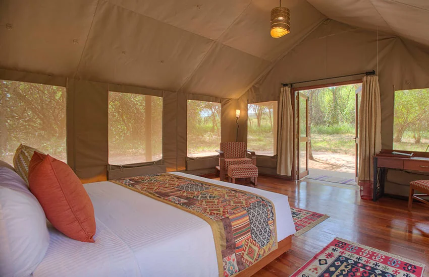 Sarova Mara Game Camp - Luxury Safari Camp in the Masai Mara 22 View of inside the Sarova Camp