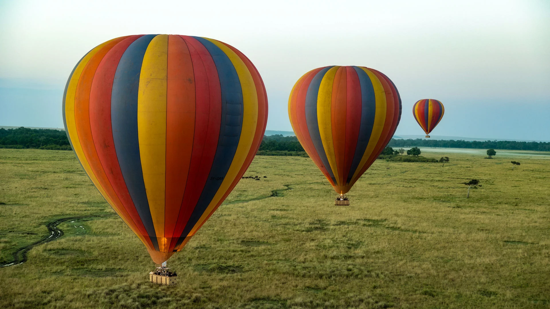 Masai Mara Hot Air Balloon Safari 2 Hot Air balloon tour