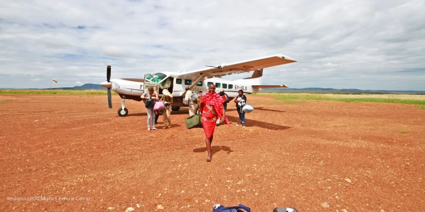 Masai Mara National Park 2 An Airstrip in Masai mara