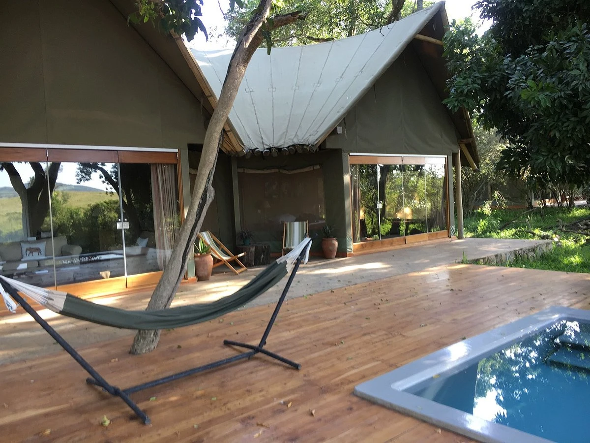 Salas Camp Masai Mara - Video Overview. 4 Sala's camp glass fronted tents