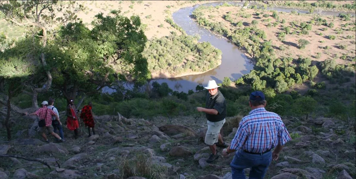 Sanctuary Olonana Safari Lodge 5 Guided Nature walks on Oloololo escarpment