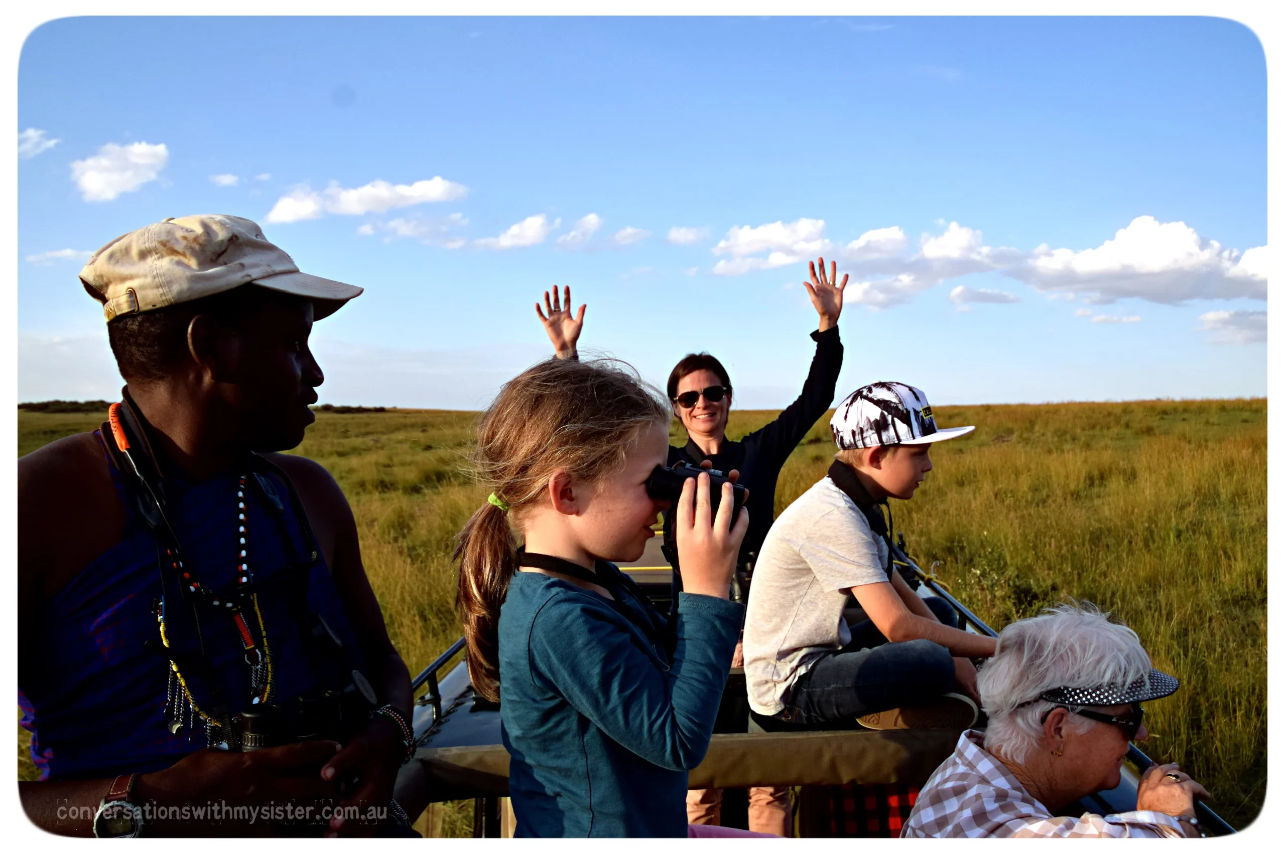 Rekero Camp Masai Mara Video Overview. 7 Kids enjoing safari at Rekero Camp